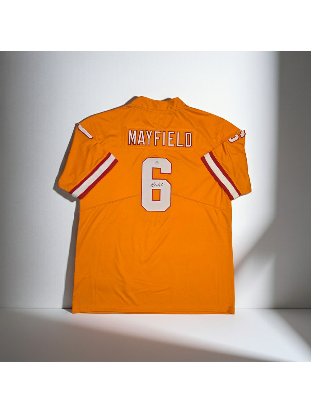 Baker Mayfield Signed Jersey Tampa Bay Buccaneers w/COA (xl)